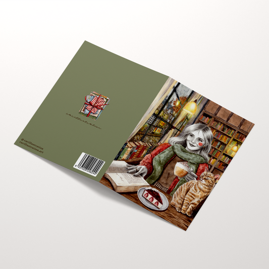 Tarjeta Chamss Café (díptico)