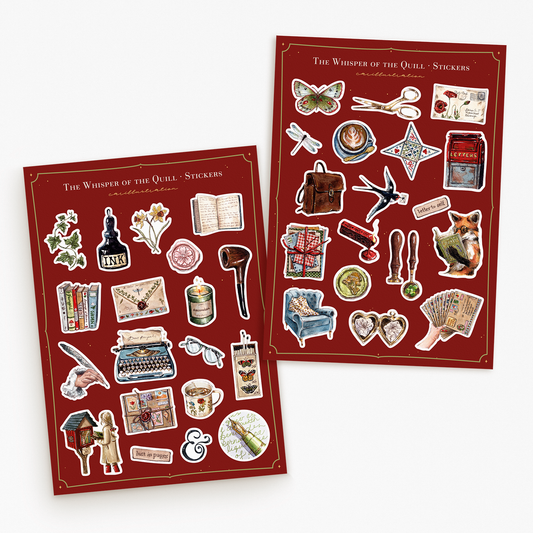 Set pegatinas The Whisper of the Quill