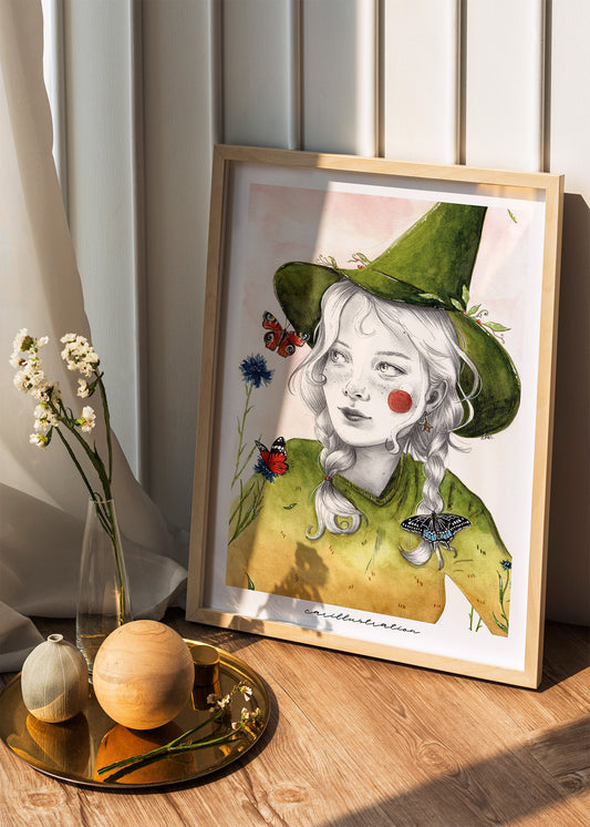 Print "La Bruja Verde"