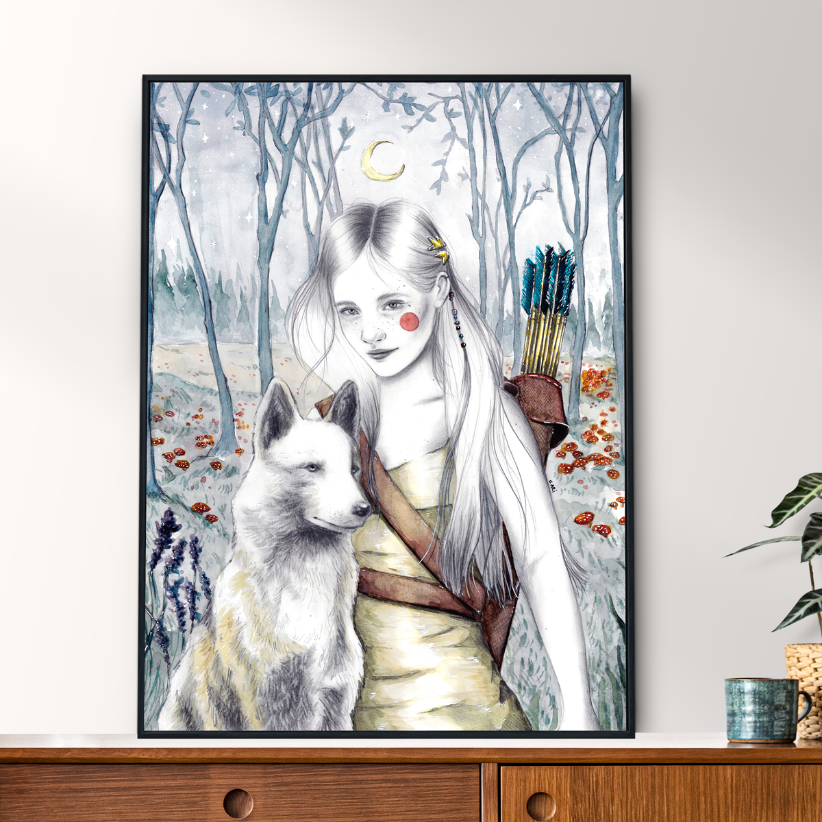 Pintura original "Artemisa"