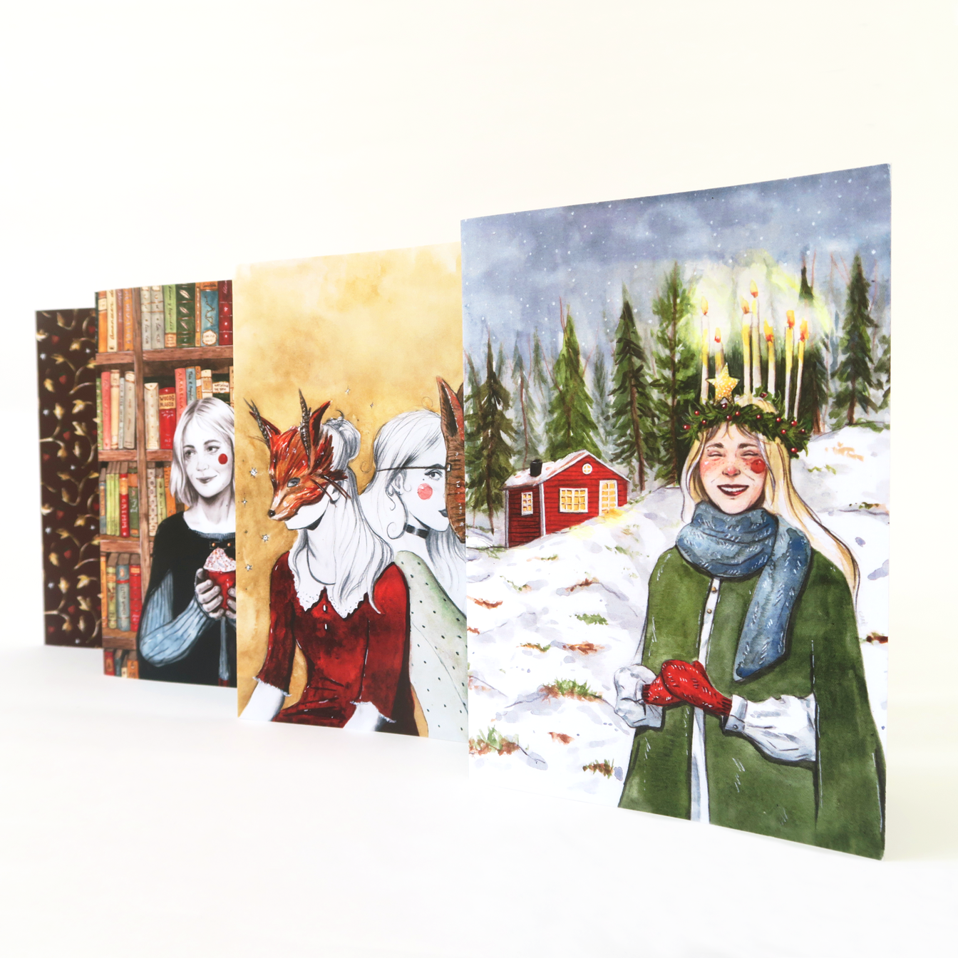 Tarjeta Golden Pattern (díptico)