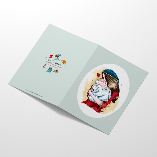 Tarjeta navideña Natividad