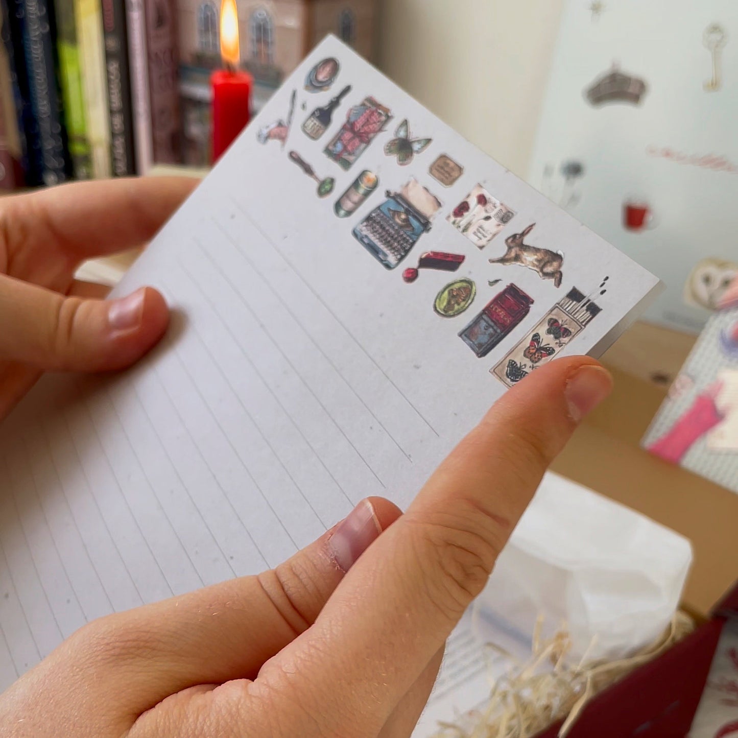 ♥ KIT MÁGICO ESCRITURA DE CARTAS ♥ (Caja multiproducto)