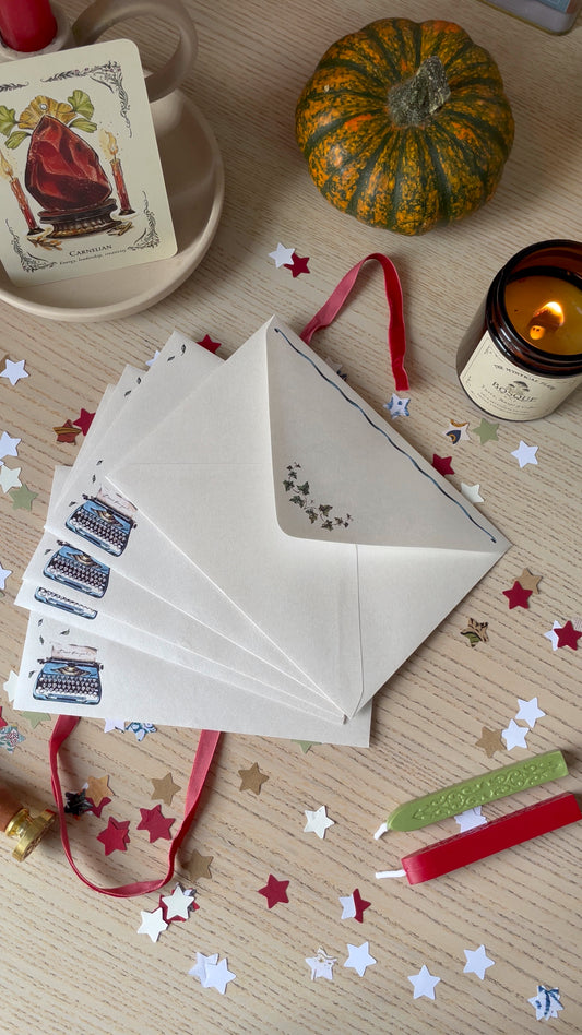 Paquete 5 sobres ilustrados