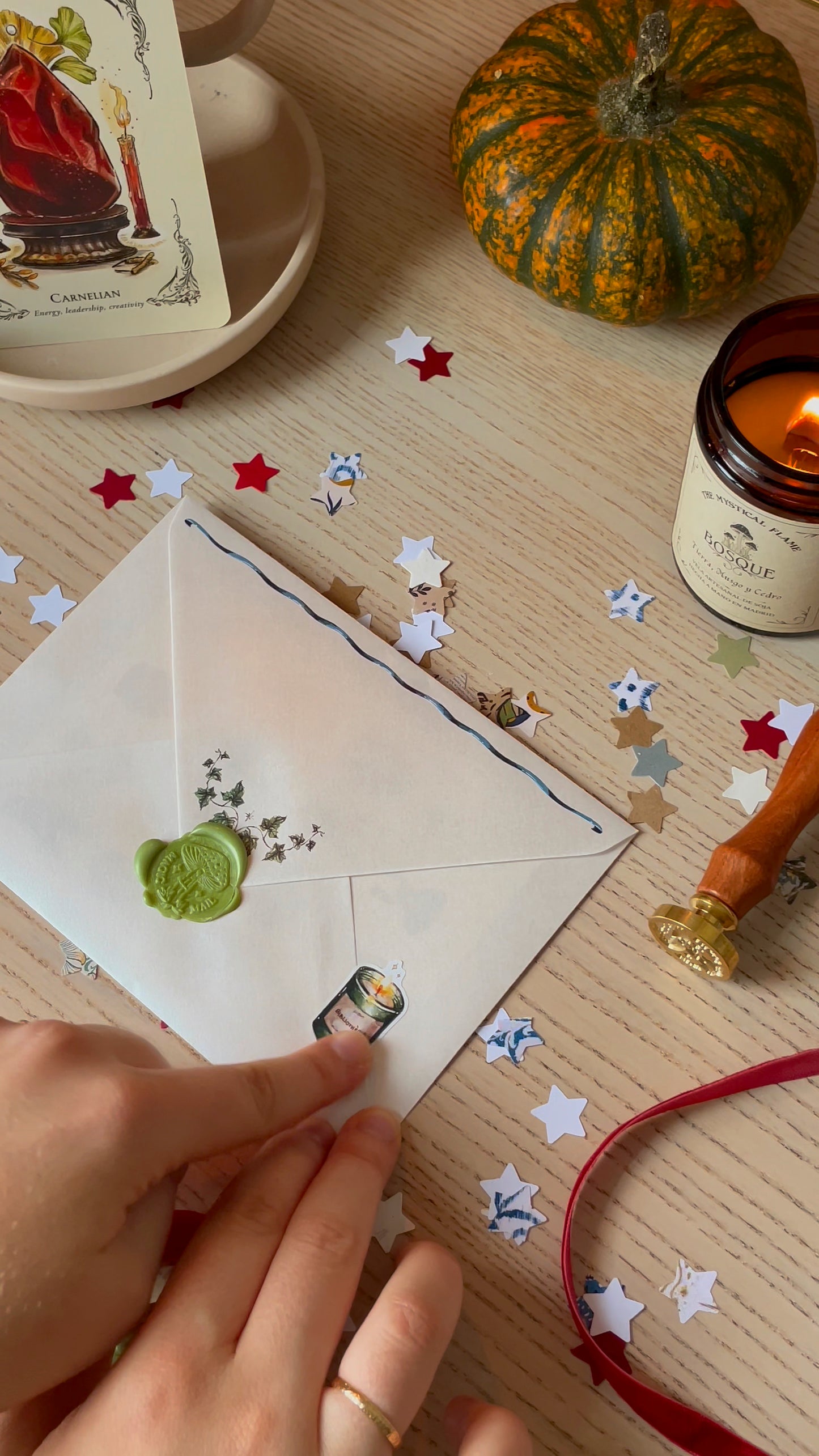 Set pegatinas The Whisper of the Quill