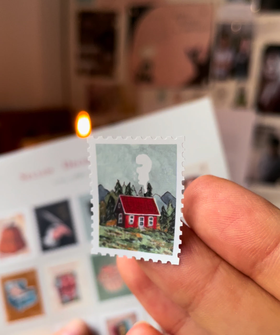 Set sellos decorativos adhesivos The Whisper of the Quill