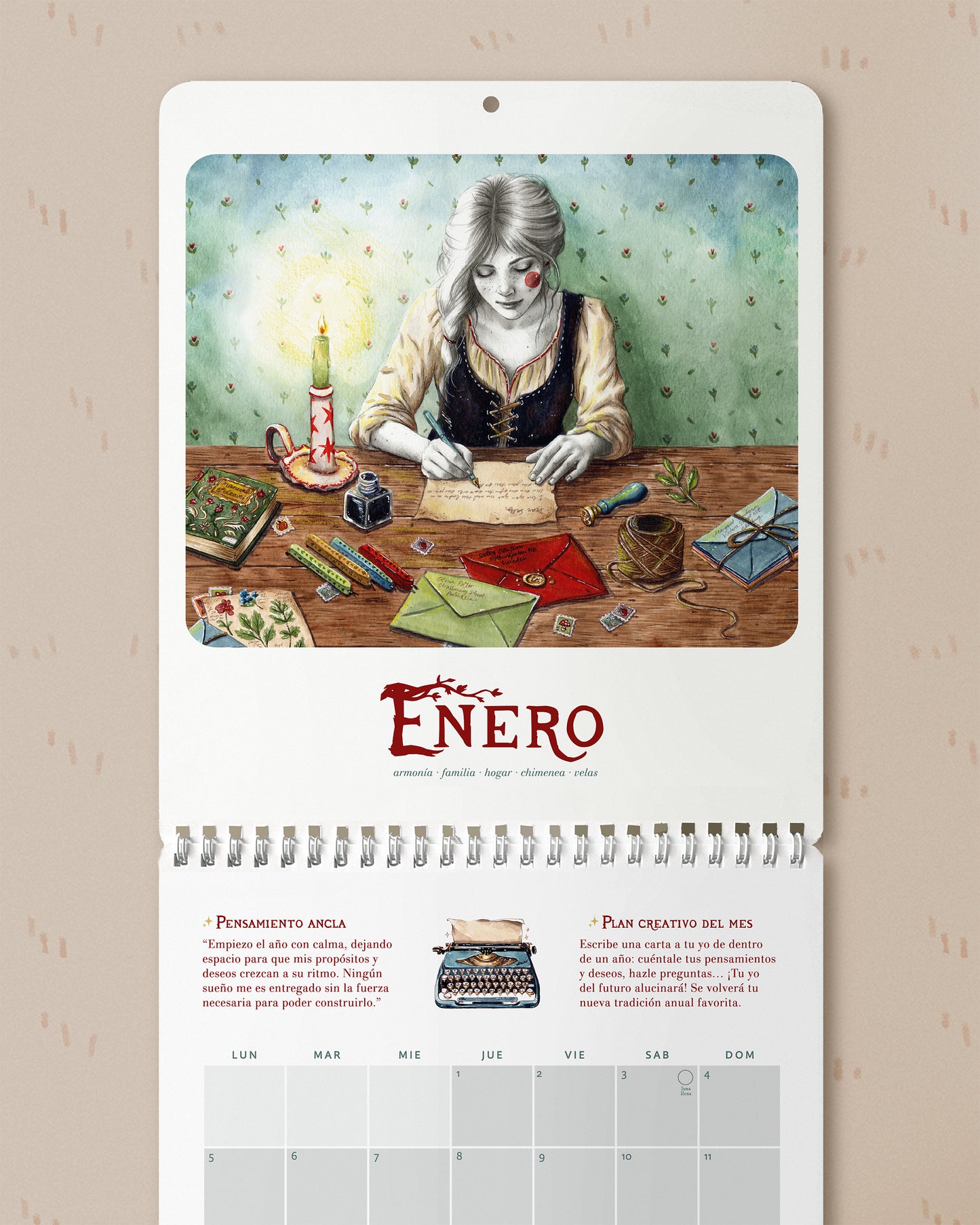 OFERTA PACK de Calendario + Kit mágico escritura de cartas
