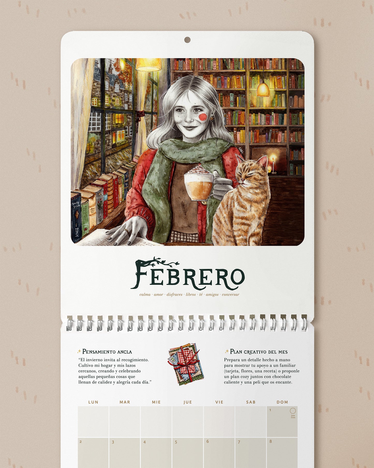 Calendario Creativo 2026: Crecimiento Personal y Creatividad