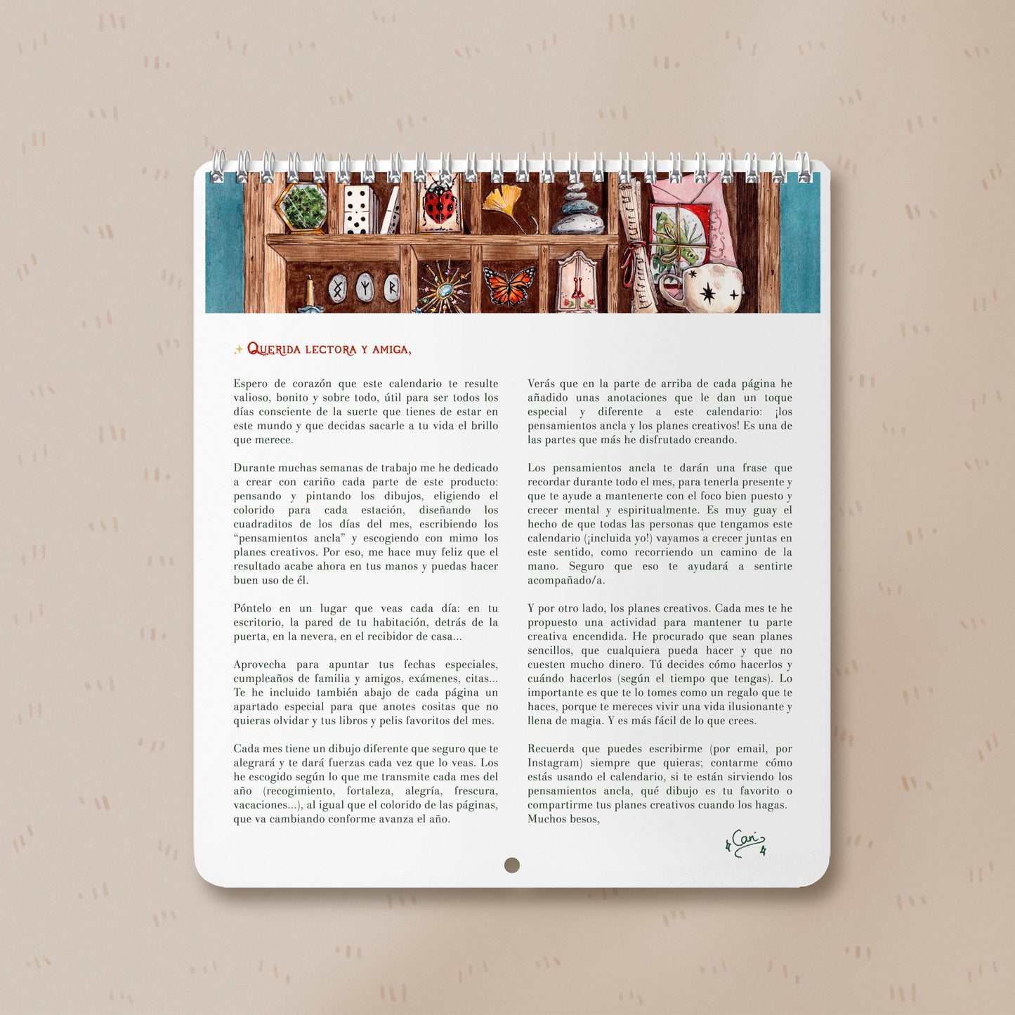 Calendario Creativo 2026: Crecimiento Personal y Creatividad