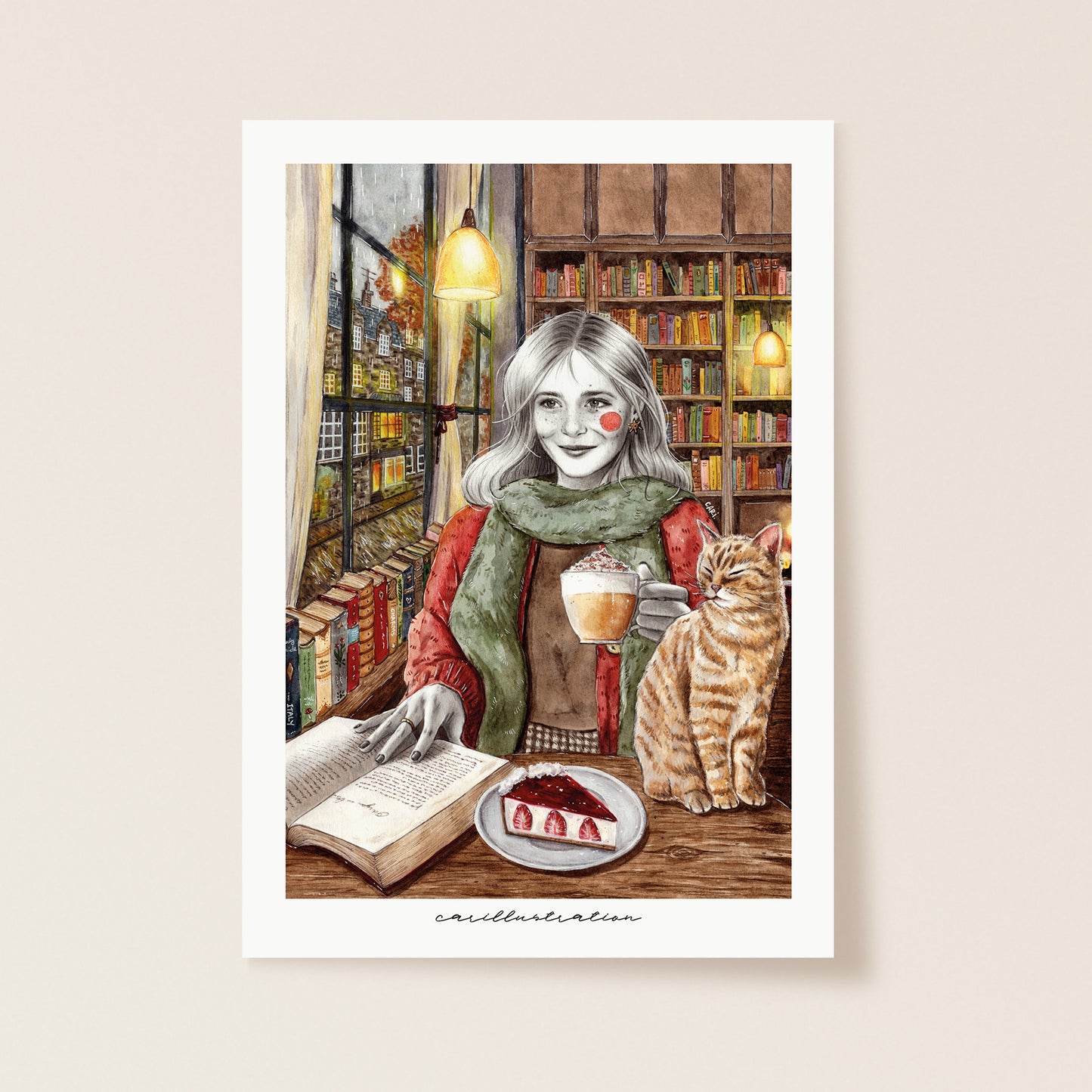 Print "Charmss Café"
