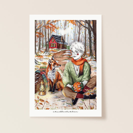 Print "Meeting Mr. Fox"