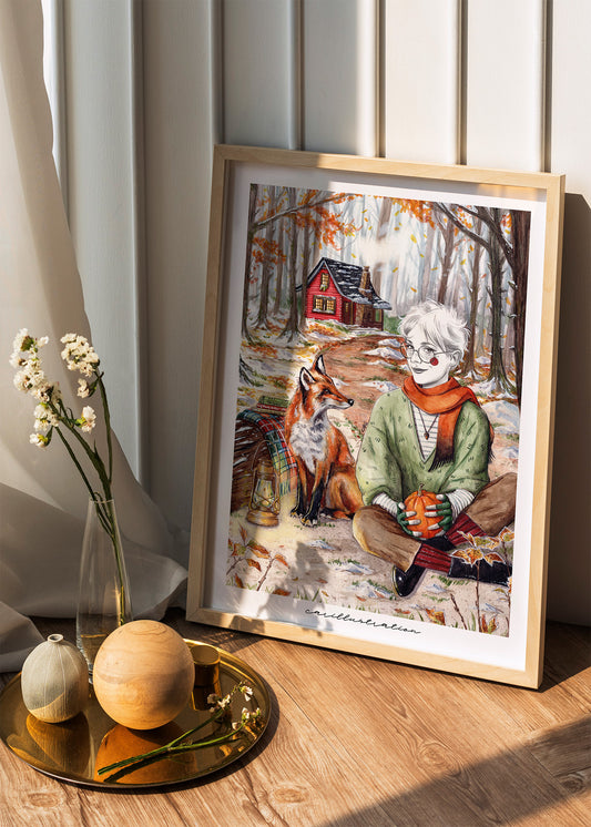 Print "Meeting Mr. Fox"