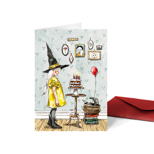 Birthday card (diptych)