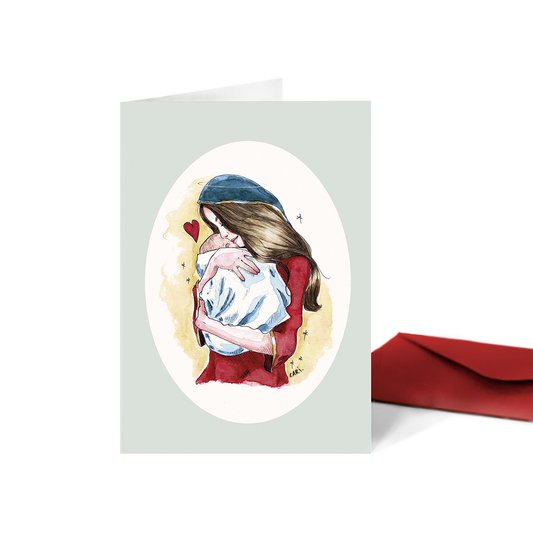 Tarjeta navideña Natividad