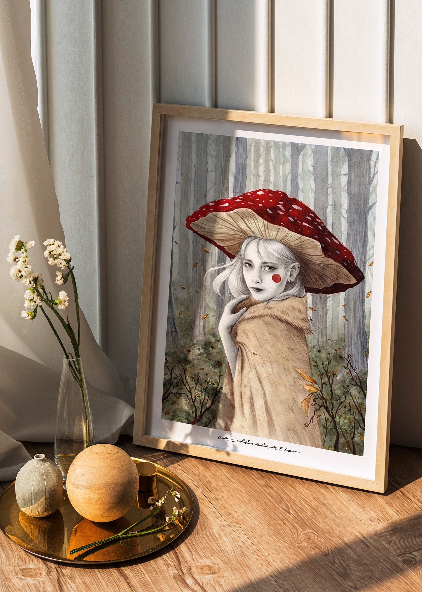 Print "Amanita Muscaria"