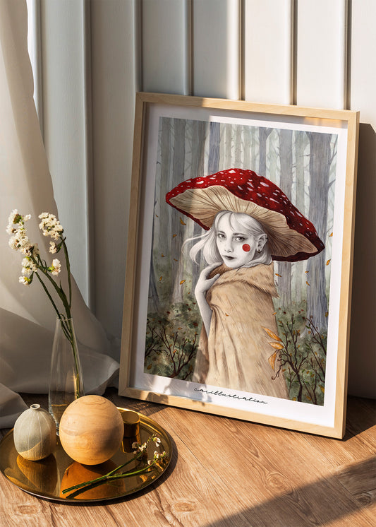 Print "Amanita Muscaria"