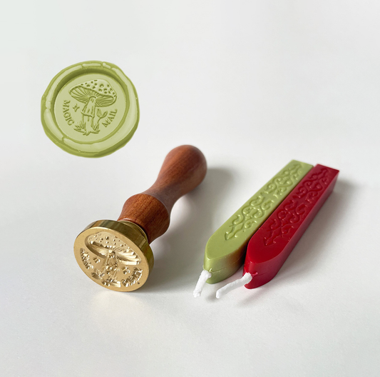 Set lacre "Magic Mail" (sello y barritas)