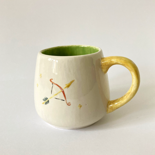 Tacita café flecha - Pieza única