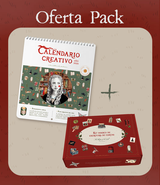 OFERTA PACK de Calendario + Kit mágico escritura de cartas