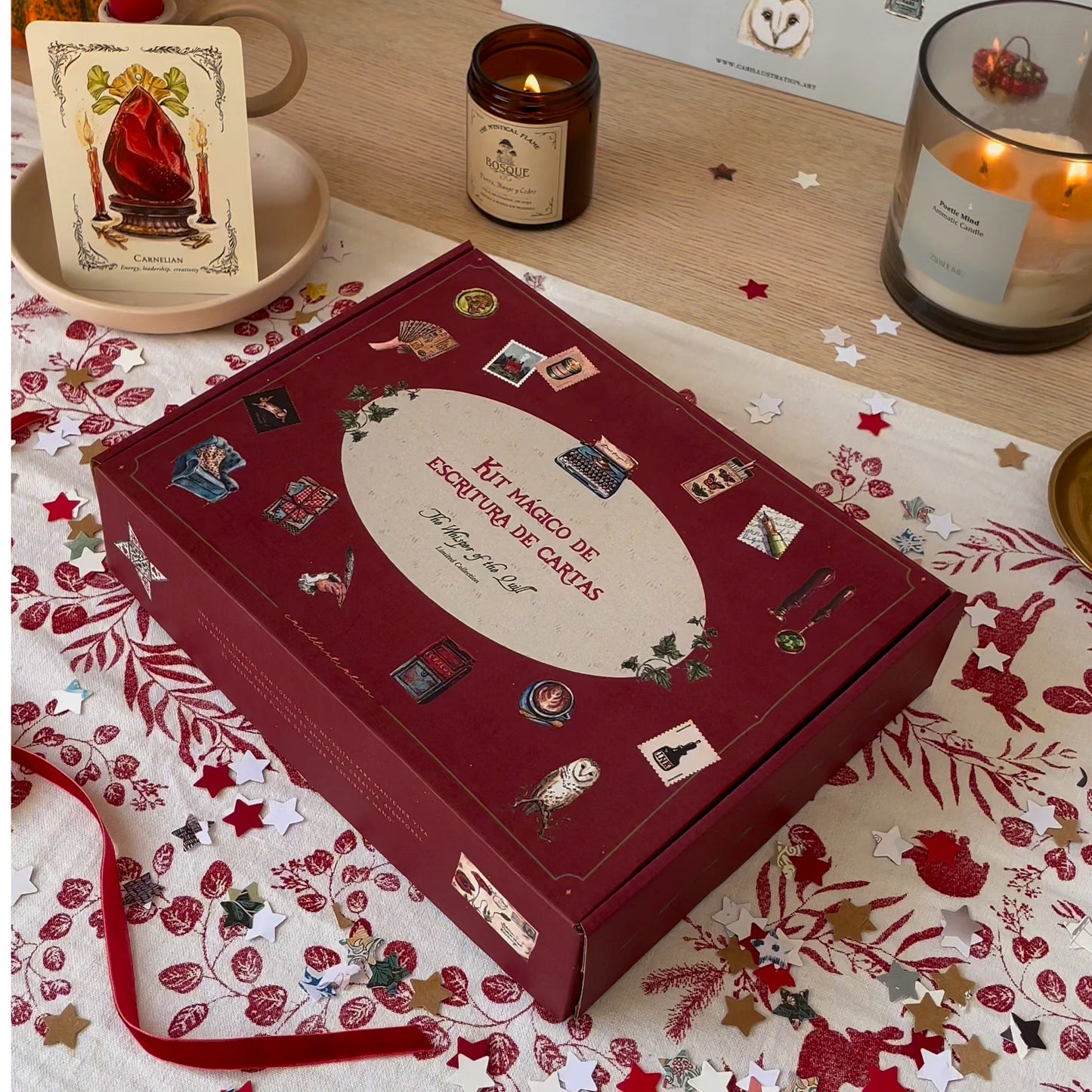 ♥ KIT MÁGICO ESCRITURA DE CARTAS ♥ (Caja multiproducto)