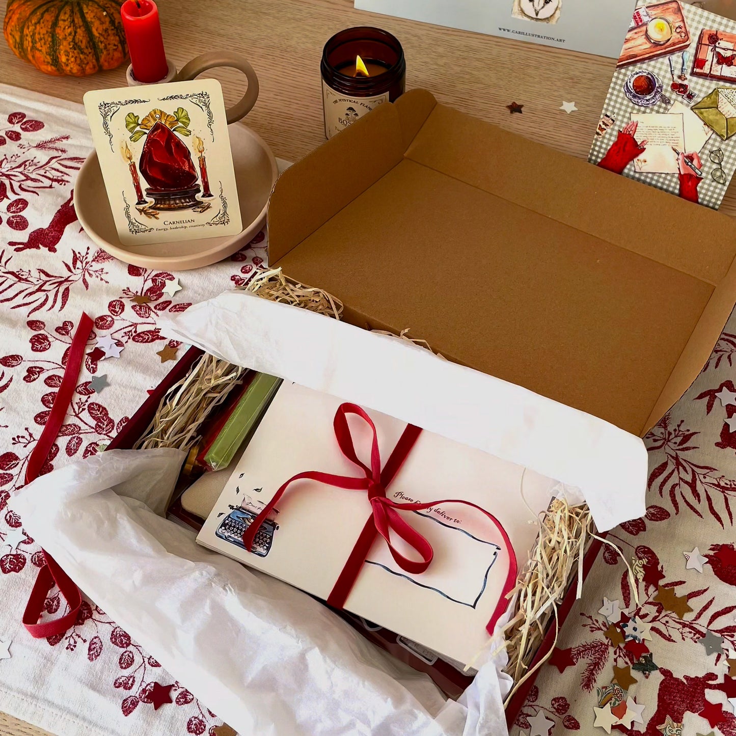 ♥ KIT MÁGICO ESCRITURA DE CARTAS ♥ (Caja multiproducto)