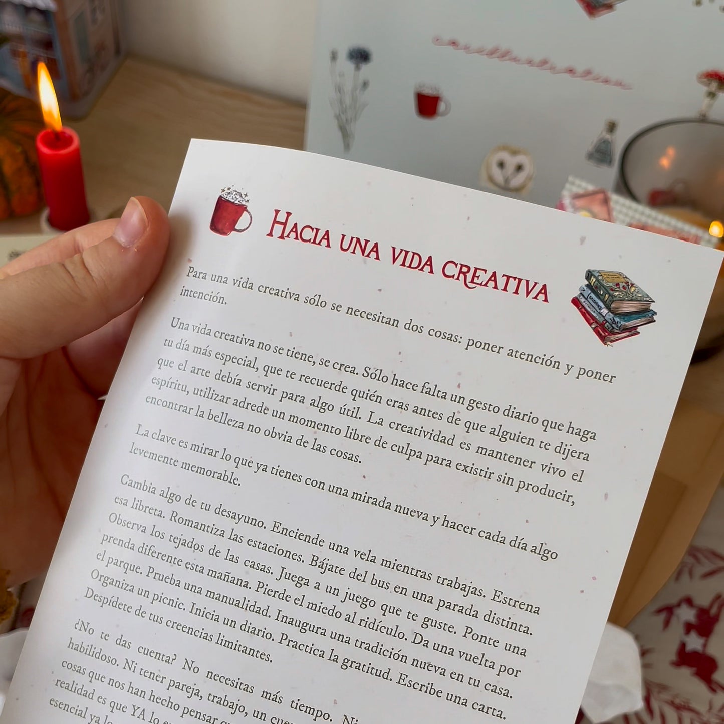 ♥ KIT MÁGICO ESCRITURA DE CARTAS ♥ (Caja multiproducto)